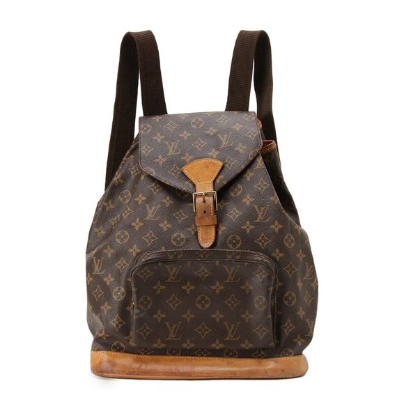 Louis Vuitton Montsouris Backpack GM Brown Canvas - Picture 1 of 1